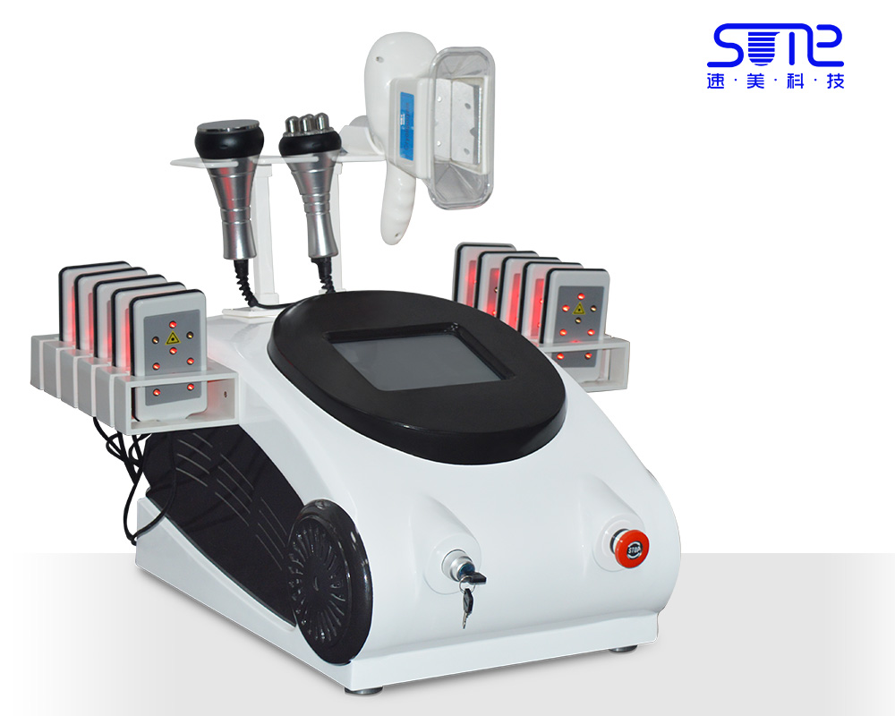 Cryoliplysis lipo laser cavitation rf weight loss machine