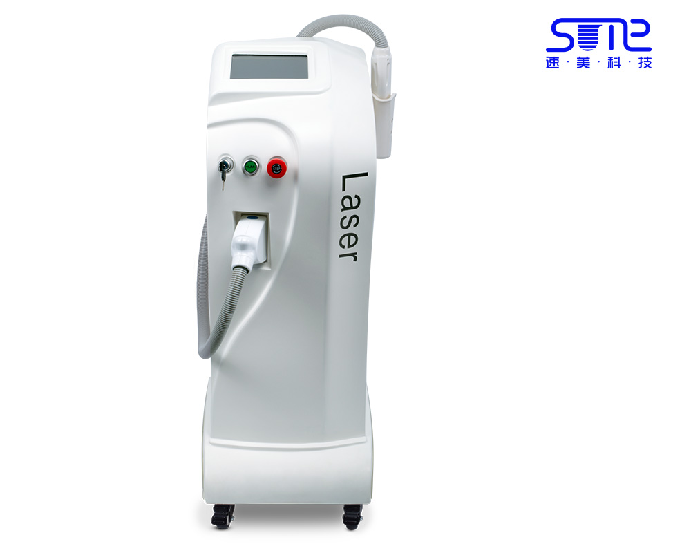 vertical qswitch nd yag laser tattoo acne scar birthmark pigmentation remover machine