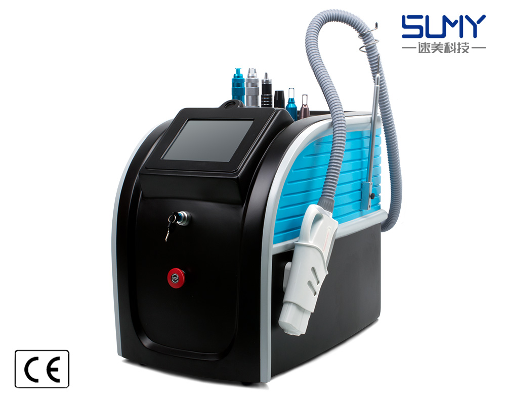 Hot Sale Black Style Q Swith ND YAG Laser Machine