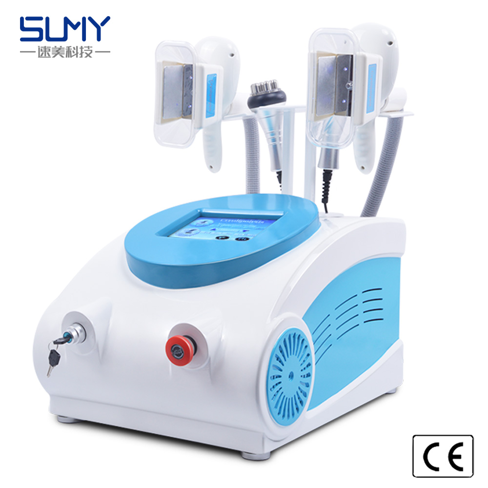 Portable 4 in 1 cryolipolysis fat freezing cavitation  rf weight loss machine