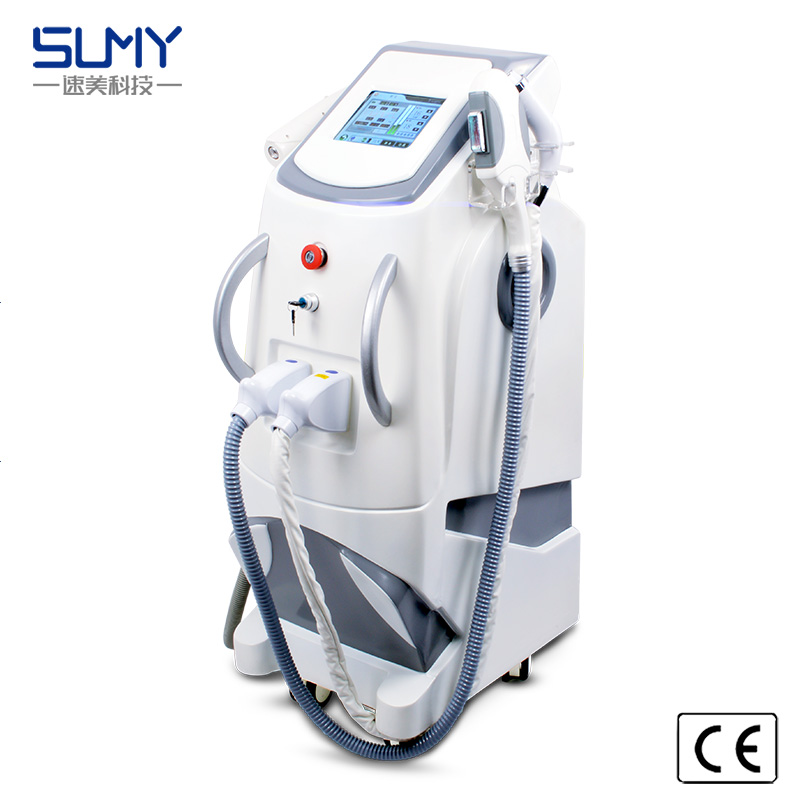 3 in 1 opt shr hair removal skin rejuvenation rf laser tattoo pigmentation removal machine