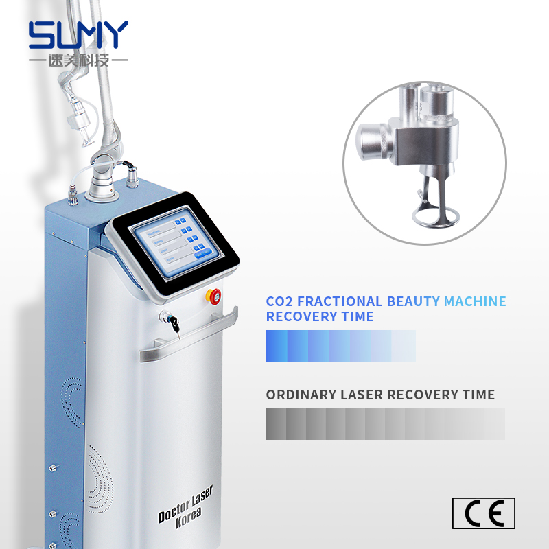 Fractional CO2 Laser Medcial Equipment for Skin Resurfacing and Scar Removal Facial Treatment